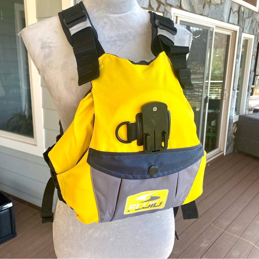 FLUID — The ULTIMATE Stallion,  S/M Life Vest PFD water protector